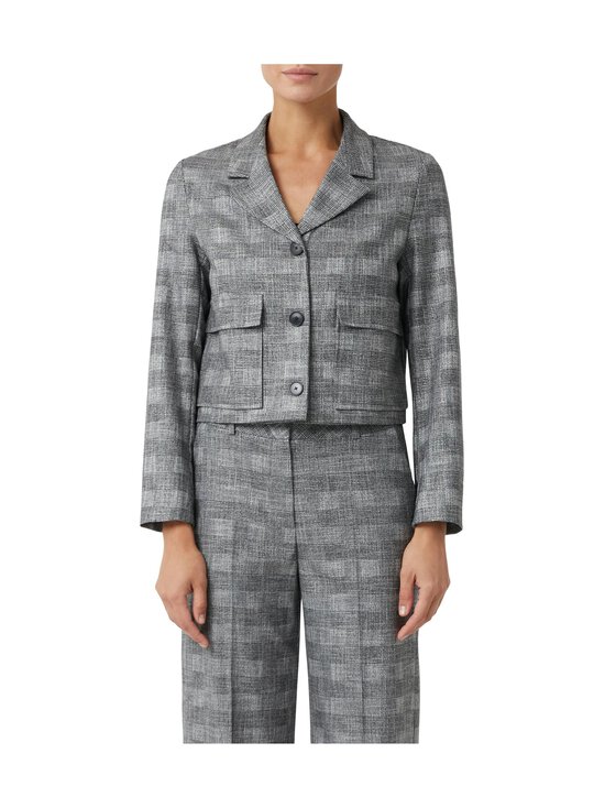 Comma - Checked short -bleiseri - 99N9 BLACK, GREY CHECK - photo 3 Comma - Checked short -bleiseri - 99N9 BLACK, GREY CHECK | Stockmann - photo 3