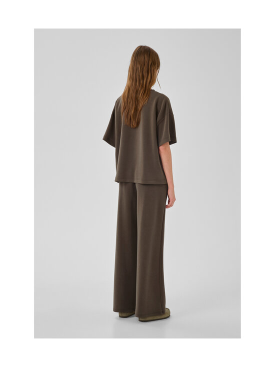 MY ESSENTIAL WARDROBE - HelleMW Embroidery Boxy t-paita - 130 MAJOR BROWN | Stockmann - photo 6