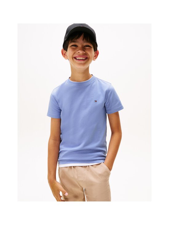 Tommy Hilfiger - Essential Cotton T-krekls - C5Z VINTAGE IRIS - photo 4 Tommy Hilfiger - Essential Cotton T-krekls - C5Z VINTAGE IRIS | Stockmann - photo 4