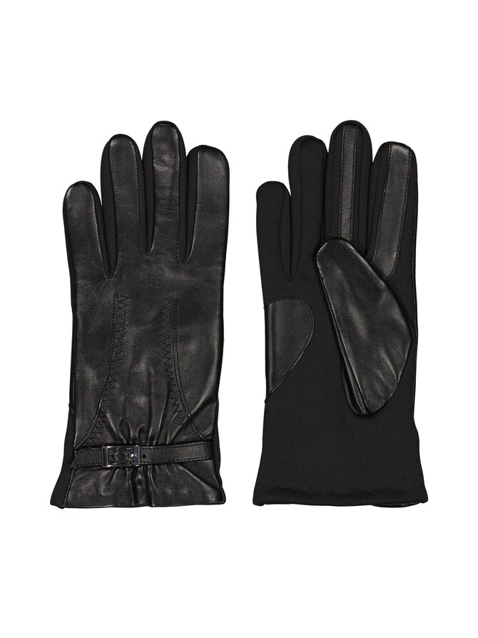 Black touchscreen gloves