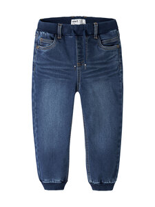Name It - NmmBen Baggy Fleece -farkut - DARK BLUE DENIM | Stockmann