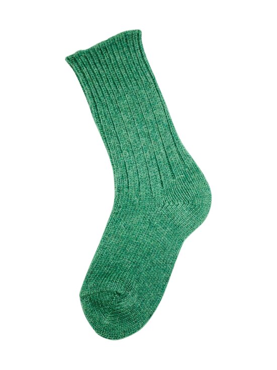 HELSINGIN VILLASUKKATEHDAS – Villasukat, sammaleenvihreä