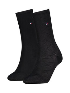 Tommy Hilfiger - Flag-sukat 2-pack - 001 BLACK | Stockmann