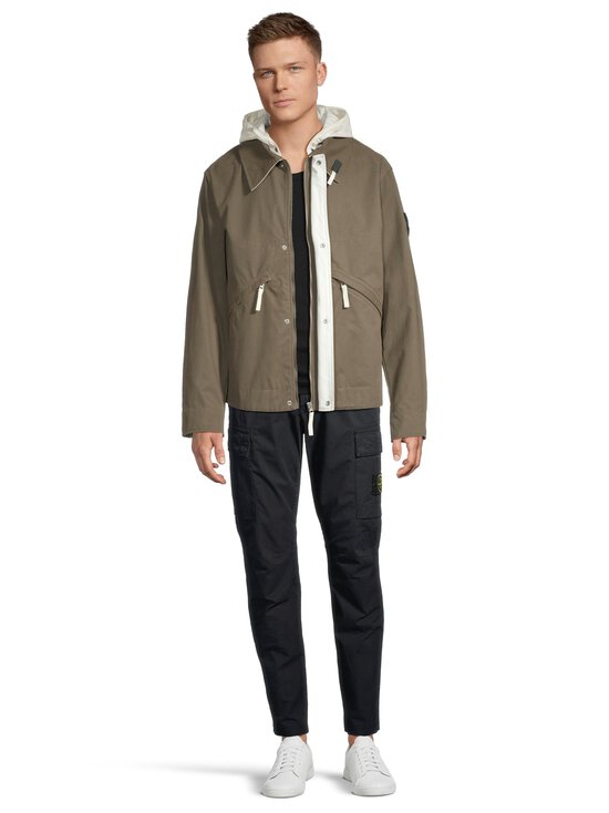 Stone Island - Puuvillatakki hupulla - V0054 MILITARY GREEN - photo 5 Stone Island - Puuvillatakki hupulla - V0054 MILITARY GREEN | Stockmann - photo 5