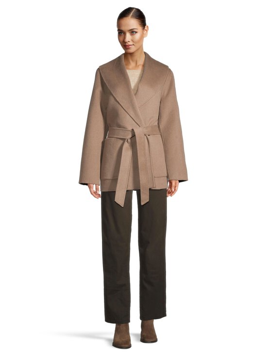 Lexington - Vyöllinen villakangastakki - 252 LT BROWN | Stockmann - photo 2