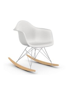 Vitra - Eames RAR RE -keinutuoli - VALKOINEN | Stockmann