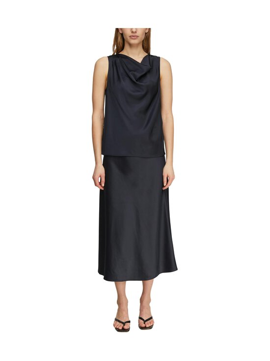 Comma - Long-satiinihame - 5976 NAVY | Stockmann - photo 2