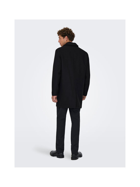 Only & Sons - OnsAron Wool -takki - BLACK | Stockmann - photo 4