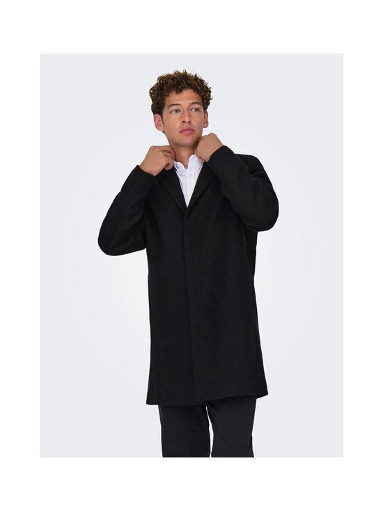 Only & Sons - OnsAron Wool -takki - BLACK | Stockmann - photo 5