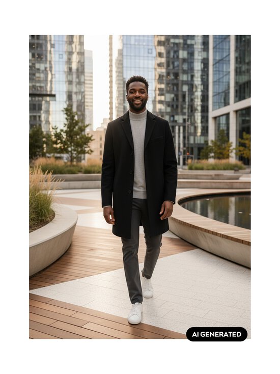 Only & Sons - OnsAron Wool -takki - BLACK | Stockmann - photo 7