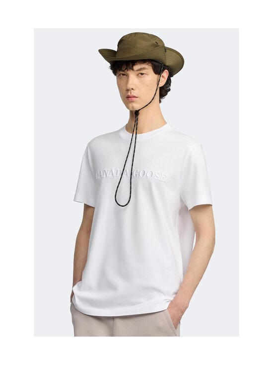 Canada Goose - Emersen Embroidered Wordmark t-paita - 25 WHITE - BLANC - photo 4 Canada Goose - Emersen Embroidered Wordmark t-paita - 25 WHITE - BLANC | Stockmann - photo 4