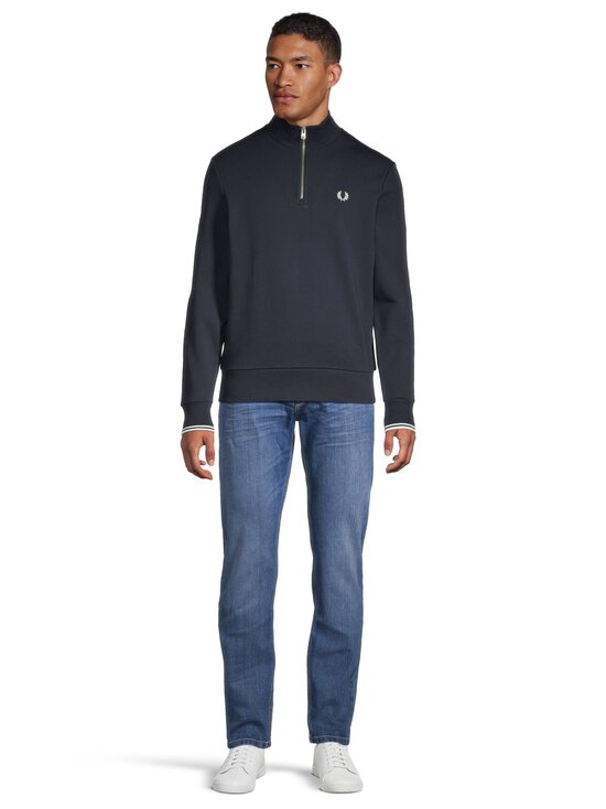 Fred Perry - Half Zip sporta džemperis - 608 NAVY - photo 2 Fred Perry - Half Zip sporta džemperis - 608 NAVY | Stockmann - photo 2