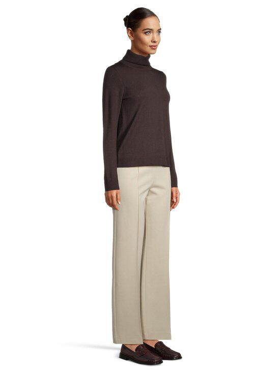 ESSENTIALS by Stockmann - Audrey-merinoneulepusero - DK.BROWN 241944 | Stockmann - photo 3