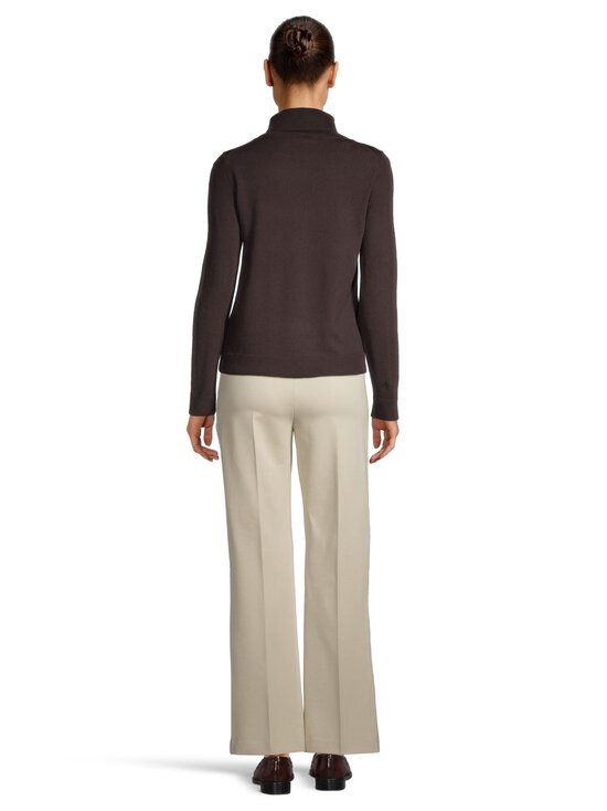 ESSENTIALS by Stockmann - Audrey-merinoneulepusero - DK.BROWN 241944 | Stockmann - photo 4