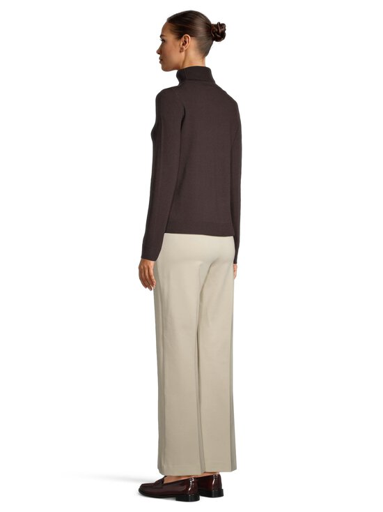 ESSENTIALS by Stockmann - Audrey-merinoneulepusero - DK.BROWN 241944 | Stockmann - photo 5