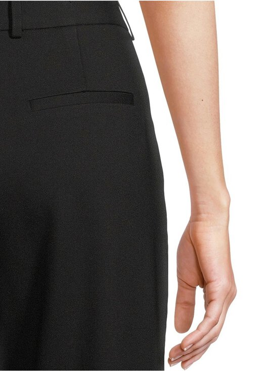 ESSENTIALS by Stockmann - Joy Wide Leg Punto bikses - BLACK | Stockmann - photo 5