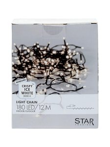 Star Trading - Crispy Ice 180 LED -valosarja 12,6 m - MUSTA | Stockmann