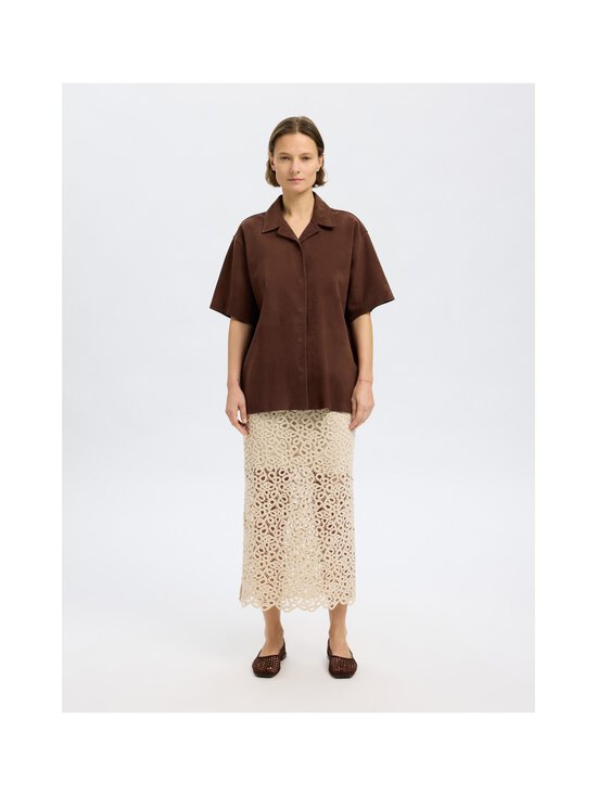 Selected - Seemisnahast särk SlfSophie - CHESTNUT | Stockmann - photo 3