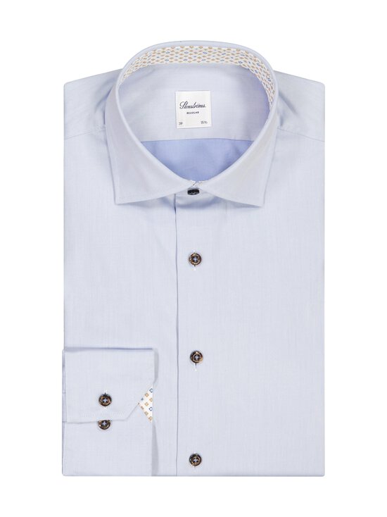Stenströms - Regular Contrast -kauluspaita - 100 LIGHT BLUE | Stockmann - photo 1