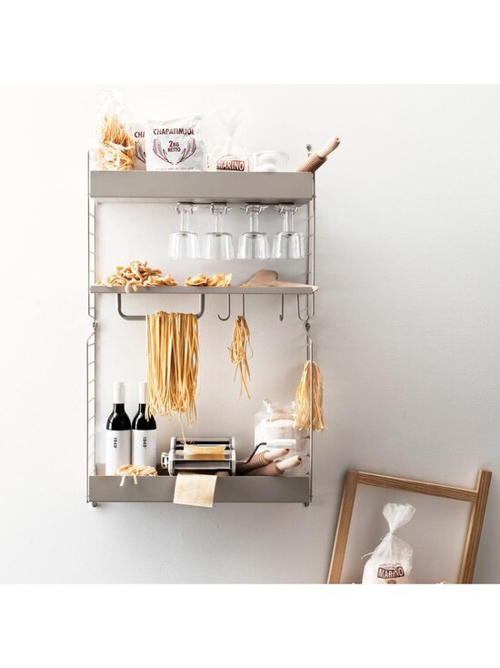 String Furniture - String-ripustusteline metallihyllyyn tummanharmaa 30 cm - GREY | Stockmann - photo 3