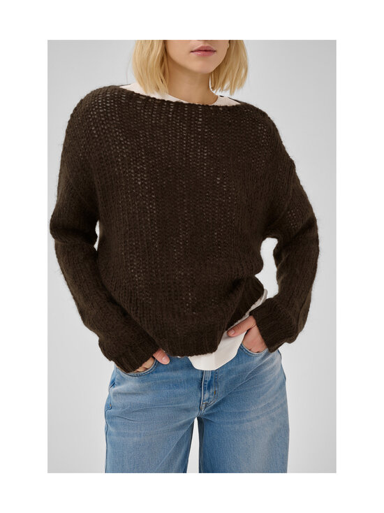 MY ESSENTIAL WARDROBE - MWNima mohēras-vilnas džemperis - 130 DARK BROWN | Stockmann - photo 7