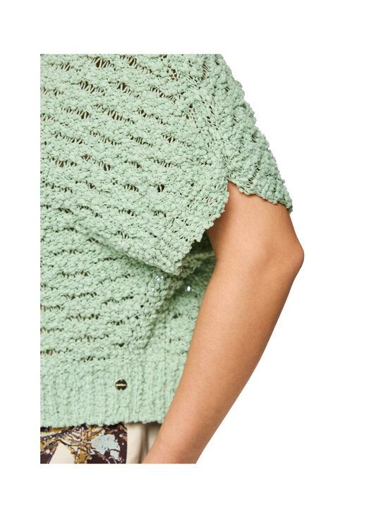 Marc Cain - Tekstuurineulepusero - 505 SILT GREEN | Stockmann - photo 5