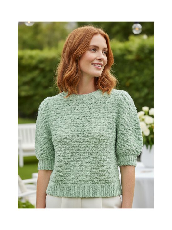 Marc Cain - Tekstuurineulepusero - 505 SILT GREEN | Stockmann - photo 7
