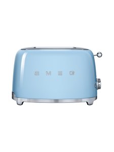 Smeg - TSF01PBEU-leivänpaahdin, 2 viipaleelle - VAALEANSININEN Smeg - TSF01PBEU-leivänpaahdin, 2 viipaleelle - VAALEANSININEN | Stockmann