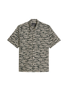 Marc O'Polo - Lyhythihainen kauluspaita - 3675 BRIGHT GREEN_MULTI_13 | Stockmann
