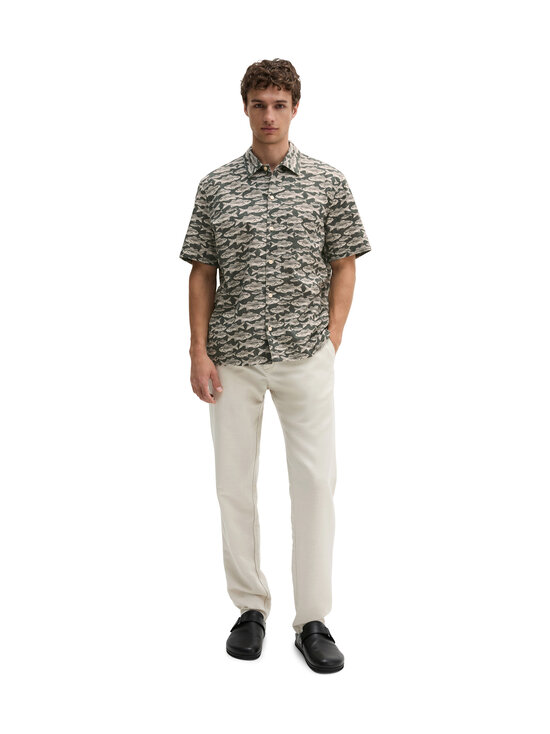 Marc O'Polo - Lyhythihainen kauluspaita - 3675 BRIGHT GREEN_MULTI_13 | Stockmann - photo 5