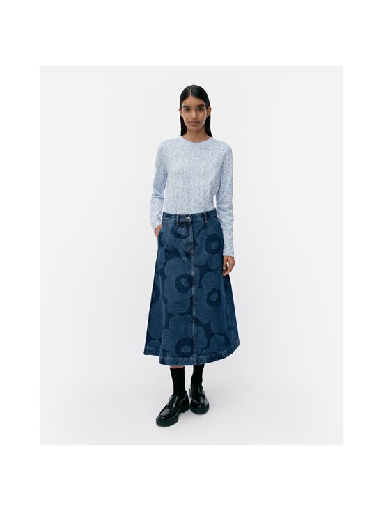 Marimekko - Maridenim Suoritus Unikko džinsu svārki - 550 MID INDIGO - photo 2 Marimekko - Maridenim Suoritus Unikko džinsu svārki - 550 MID INDIGO | Stockmann - photo 2