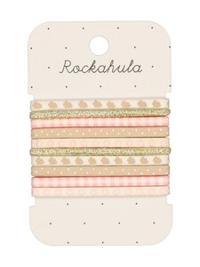 Rockahula - Bunny Gingham Elastic Pony matu gumijas 10 gab. - PINK | Stockmann