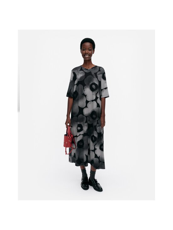 Marimekko - Rento Akvarelli Unikko kleita - 999 DARK GREY, BLACK - photo 2 Marimekko - Rento Akvarelli Unikko kleita - 999 DARK GREY, BLACK | Stockmann - photo 2