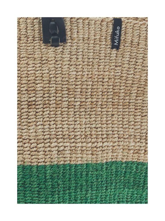 Mifuko - Majani Shopper Basket M plecu soma - GREEN - photo 2 Mifuko - Majani Shopper Basket M plecu soma - GREEN | Stockmann - photo 2