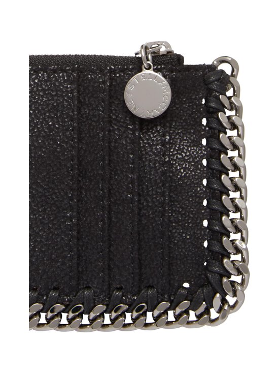 Stella McCartney - Falabella Zip Cardholder -korttikotelo 14.5 x 9 cm - 1000 BLACK | Stockmann - photo 3
