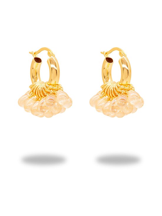 Annele - Mini Cookie Dough -kullatut korvakorut 3 cm - GOLD - photo 2 Annele - Mini Cookie Dough -kullatut korvakorut 3 cm - GOLD | Stockmann - photo 2