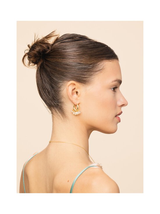 Annele - Mini Cookie Dough -kullatut korvakorut 3 cm - GOLD - photo 5 Annele - Mini Cookie Dough -kullatut korvakorut 3 cm - GOLD | Stockmann - photo 5