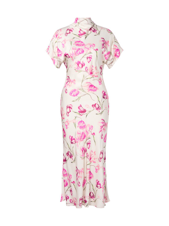 Malina - Alivia-satiininen midimekko - 12096 TULIP PINK | Stockmann - photo 1