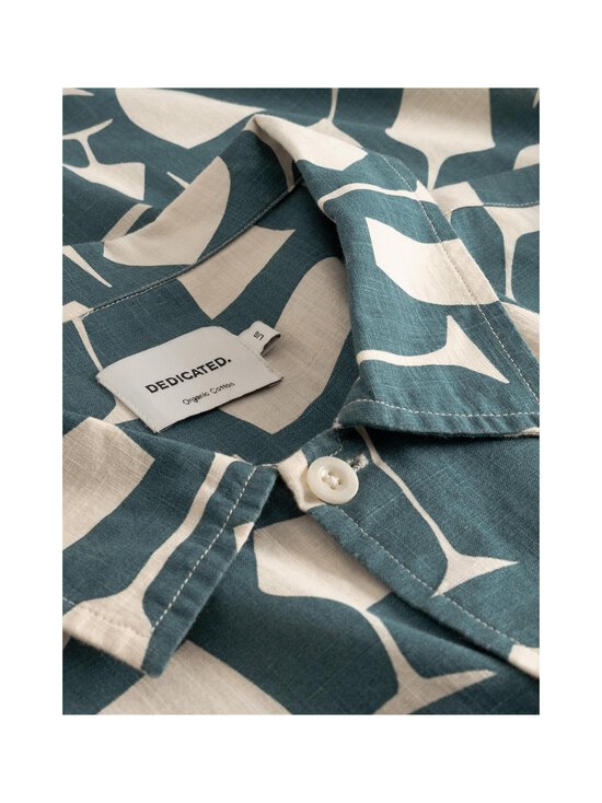 Dedicated - Brantevik Wine Cups -kauluspaita - MEDITERRANEA GREEN | Stockmann - photo 2