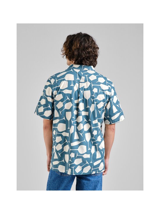 Dedicated - Brantevik Wine Cups -kauluspaita - MEDITERRANEA GREEN | Stockmann - photo 6