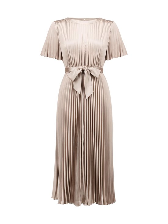 Joseph Ribkoff - Pleated Satin And Flare -mekko - 3677 SAND | Stockmann - photo 1