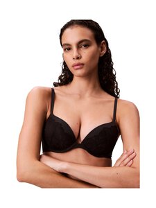 Calvin Klein Underwear - Push Up Plunge -rintaliivit - UB1 BLACK | Stockmann