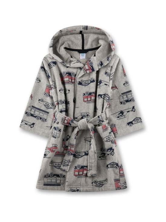 Sanetta - Sametist hommikumantel Kids B. Emergency Vehicle - 1646 HELLGRAU MELANGE | Stockmann - photo 1