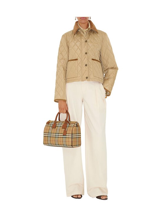 Burberry - Bowling-laukku - A9534 VNTG CHK/BRIAR BROWN | Stockmann - photo 6