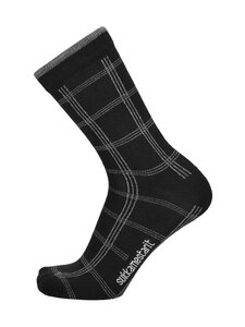 Sukkamestarit - Classic Grid -sukat - 199 BLACK | Stockmann