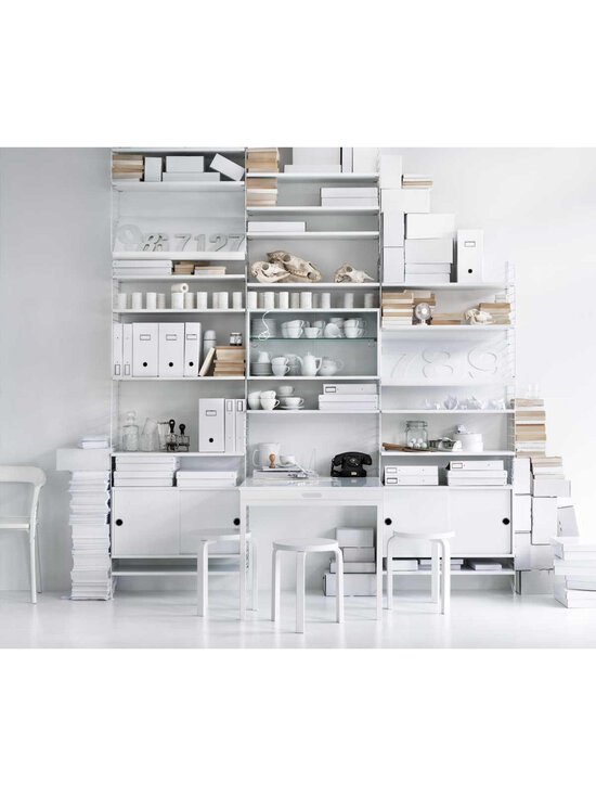 String - String System -hyllysetti 3 kpl valkoinen 58 x 30 cm - WHITE | Stockmann - photo 12