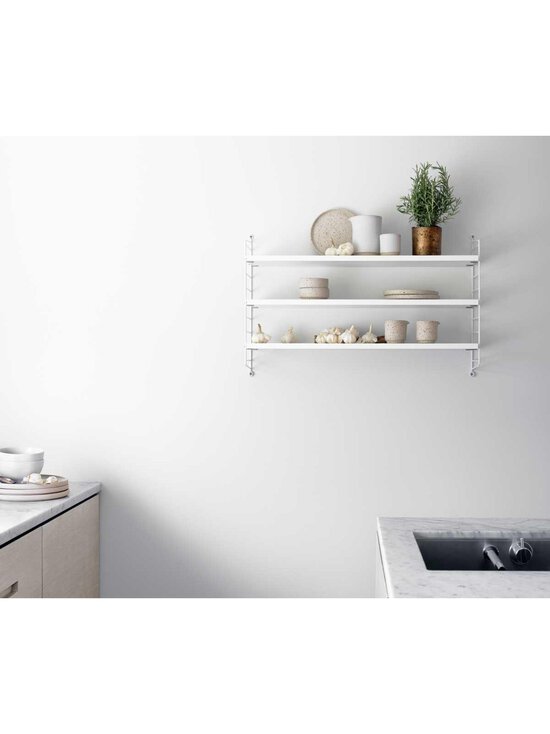 String - String System -hyllysetti 3 kpl valkoinen 58 x 30 cm - WHITE | Stockmann - photo 11