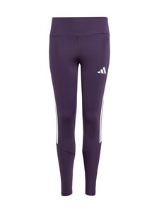 adidas Sportswear - 3 Stripes -leggingsit - JW5028 AURPLU/WHITE | Stockmann