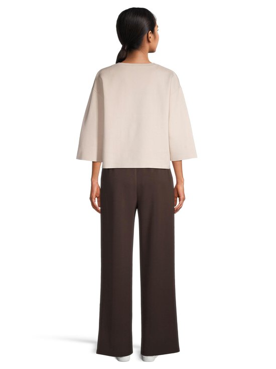 NOOM - Helmi Wide Leg -collegehousut - BROWN | Stockmann - photo 4