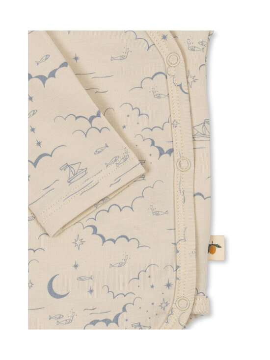 Konges Sløjd - Basic Long Sleeve Newborn -body - CIELO MARINO | Stockmann - photo 4